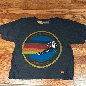 Aviator National t shirt size 2 like new